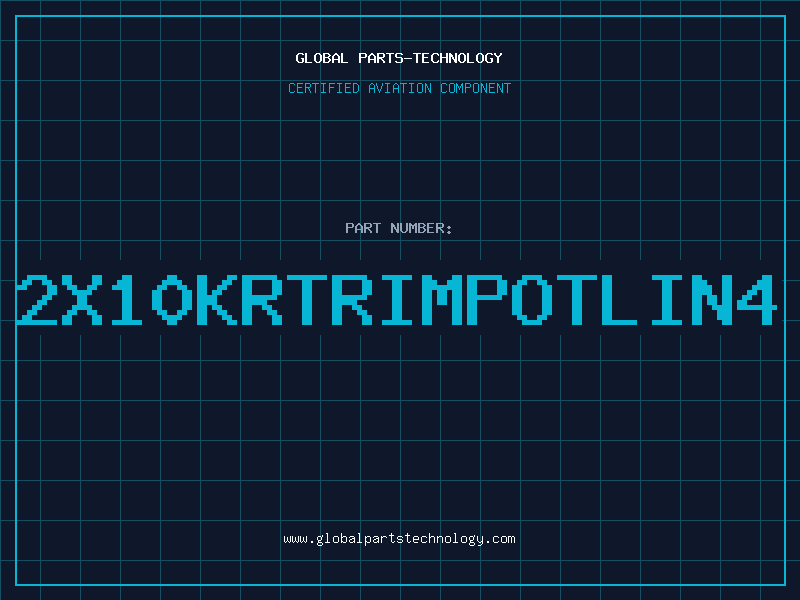 Aviation Part 2X10KRTRIMPOTLIN4