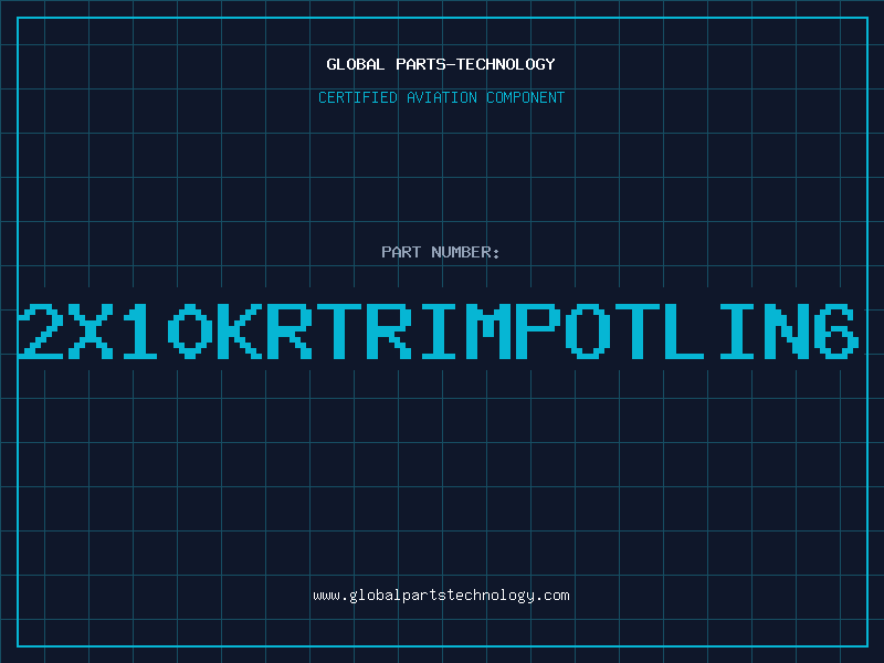 Aviation Part 2X10KRTRIMPOTLIN6