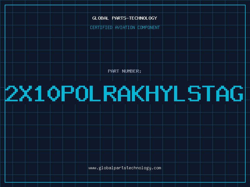 Aviation Part 2X10POLRAKHYLSTAG