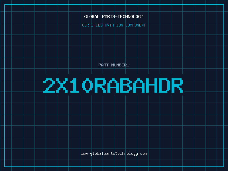 Aviation Part 2X10RABAHDR