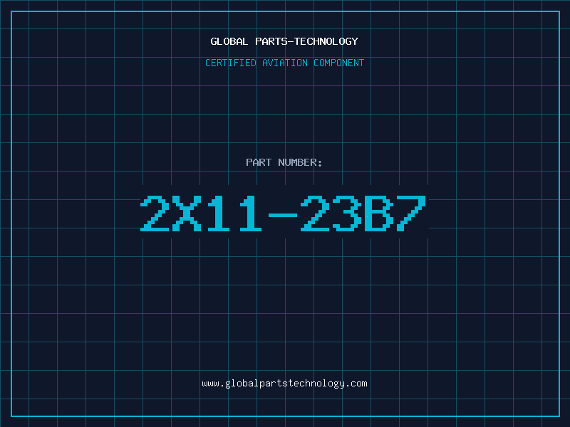 Aviation Part 2X11-23B7