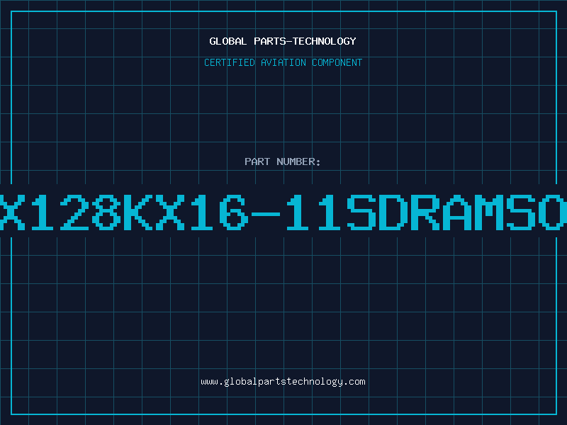 Aviation Part 2X128KX16-11SDRAMSOJ
