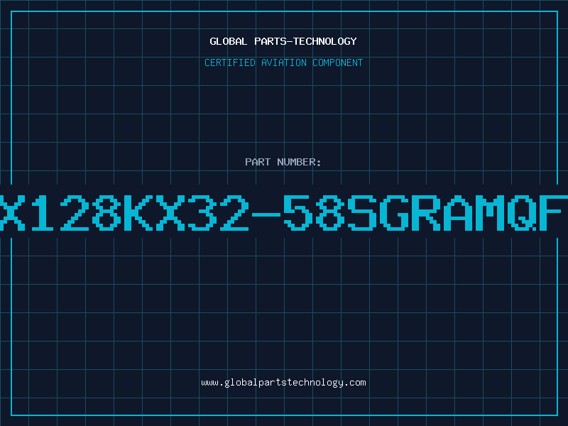 Aviation Part 2X128KX32-58SGRAMQFP
