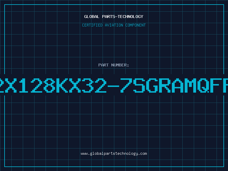 Aviation Part 2X128KX32-7SGRAMQFP