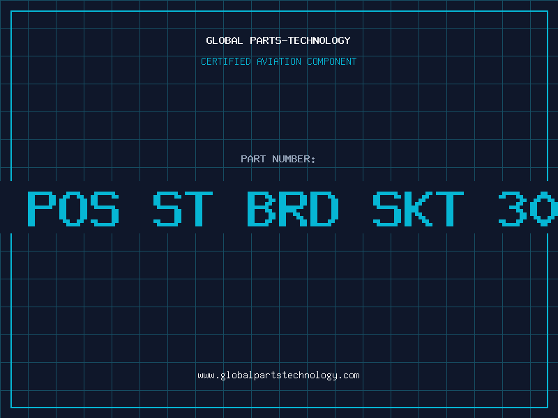 Aviation Part 2X13 POS ST BRD SKT 30 MAU
