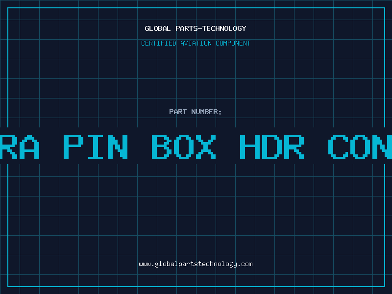 Aviation Part 2X13 RA PIN BOX HDR CONN SFM