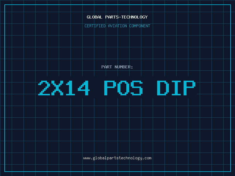 Aviation Part 2X14 POS DIP