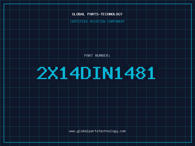 Aviation Part 2X14DIN1481