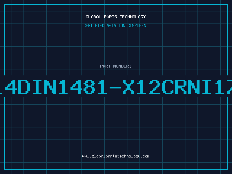 Aviation Part 2X14DIN1481-X12CRNI17/7