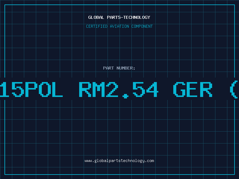 Aviation Part 2X15POL RM2.54 GER (OD