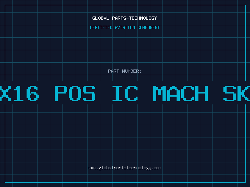Aviation Part 2X16 POS IC MACH SKT