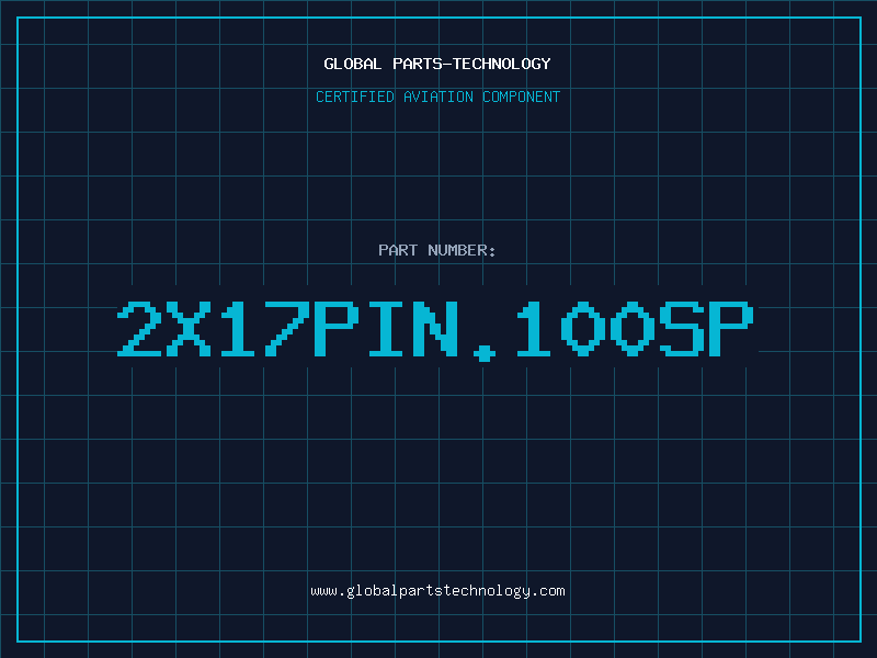 Aviation Part 2X17pin.100sp