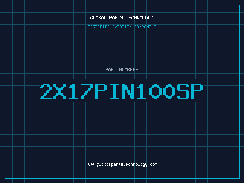 Aviation Part 2X17pin100sp