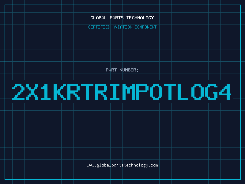 Aviation Part 2X1KRTRIMPOTLOG4