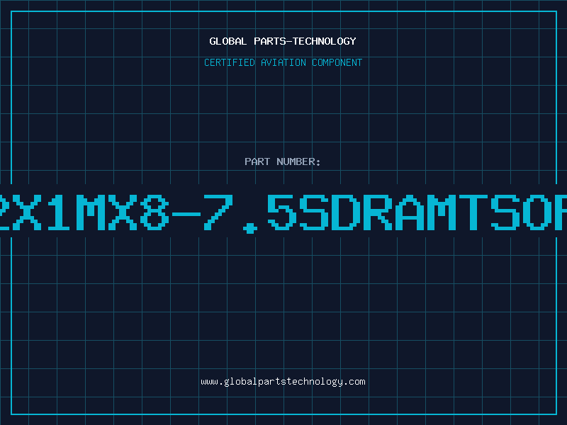 Aviation Part 2X1MX8-7.5SDRAMTSOP