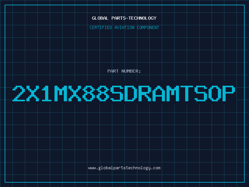 Aviation Part 2X1MX88SDRAMTSOP