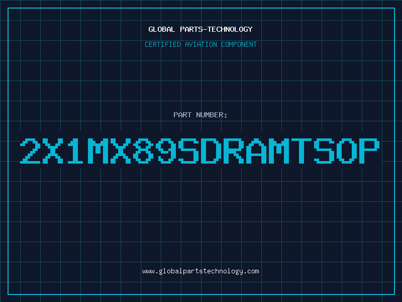Aviation Part 2X1MX89SDRAMTSOP