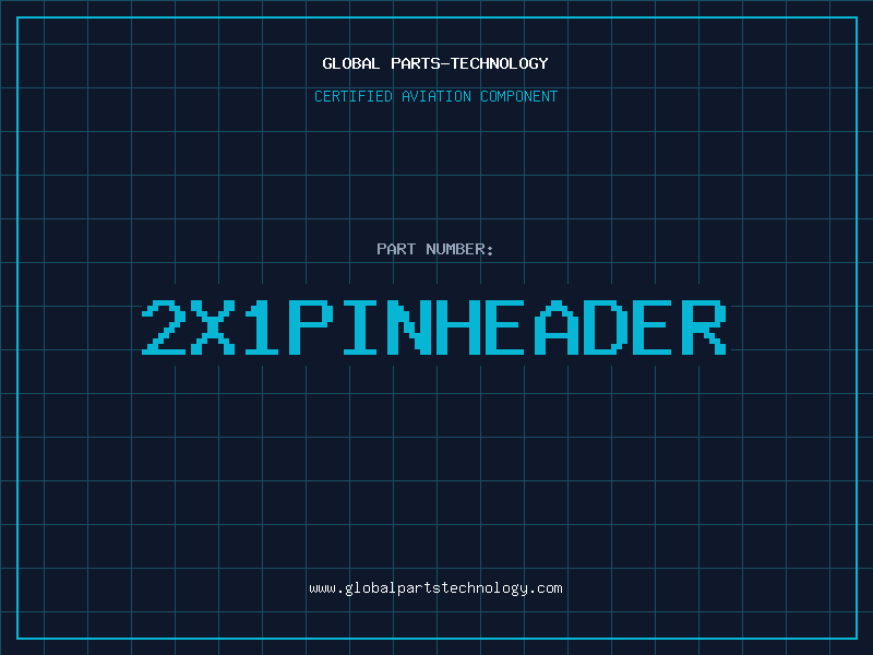 Aviation Part 2X1PINHEADER