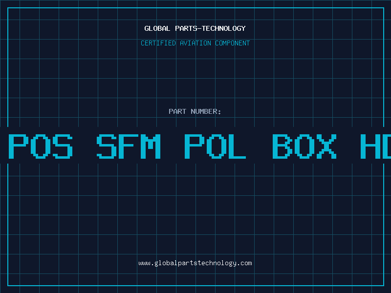 Aviation Part 2X20 POS SFM POL BOX HDR AU