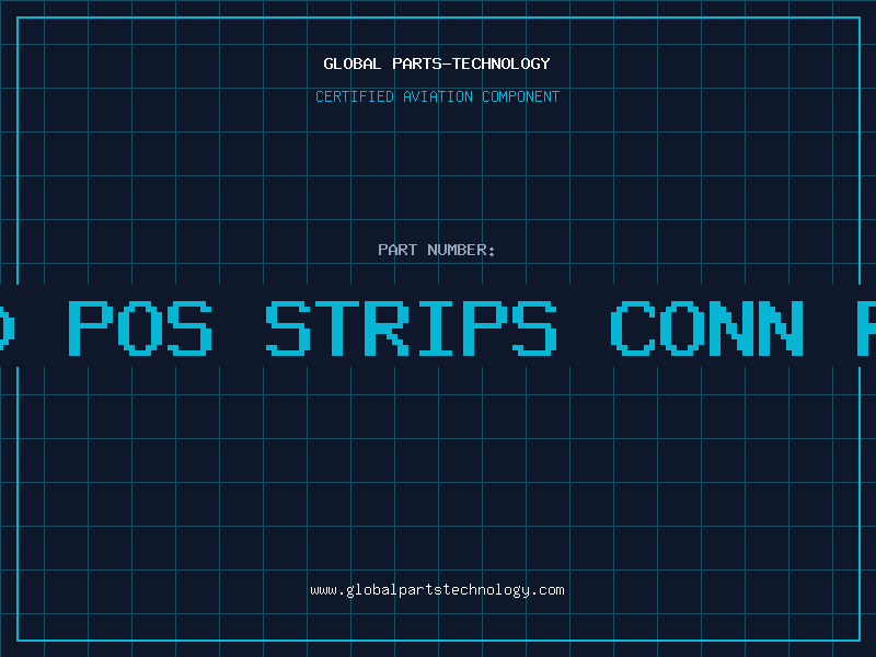 Aviation Part 2X20 POS STRIPS CONN RCPT