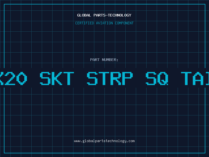 Aviation Part 2X20 SKT STRP SQ TAIL
