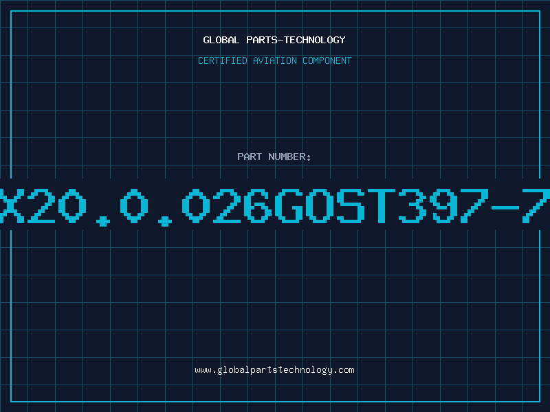Aviation Part 2X20.0.026GOST397-79