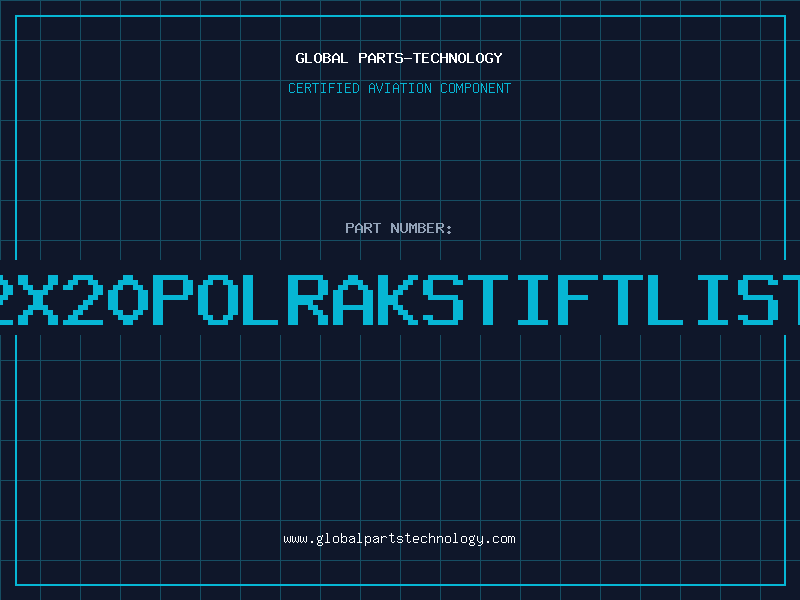 Aviation Part 2X20POLRAKSTIFTLIST