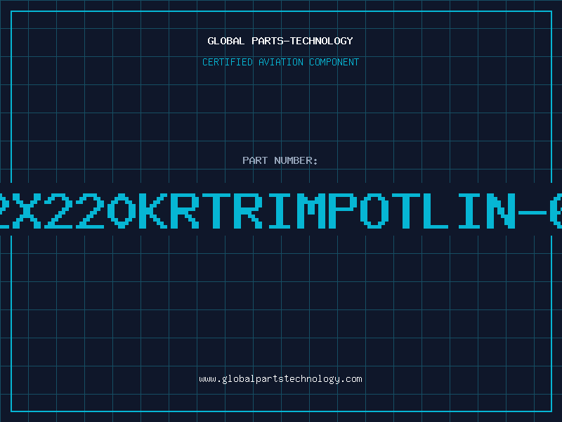 Aviation Part 2X220KRTRIMPOTLIN-6