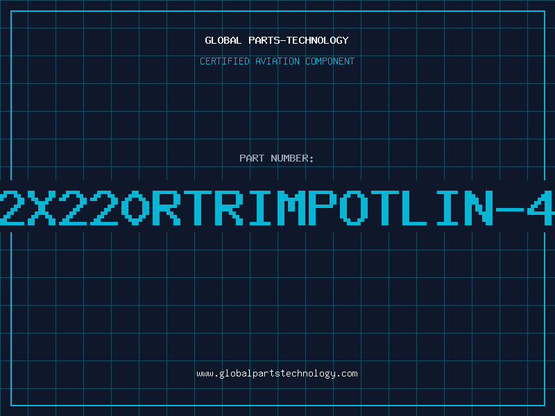 Aviation Part 2X220RTRIMPOTLIN-4
