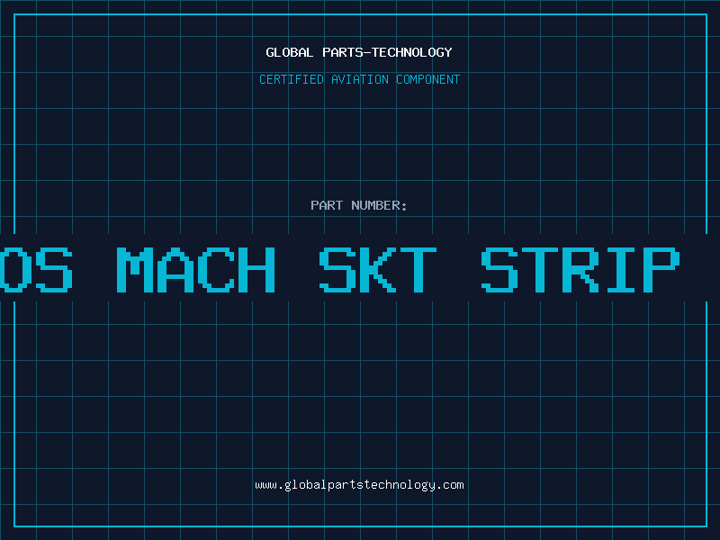 Aviation Part 2X23 POS MACH SKT STRIP AU/TIN