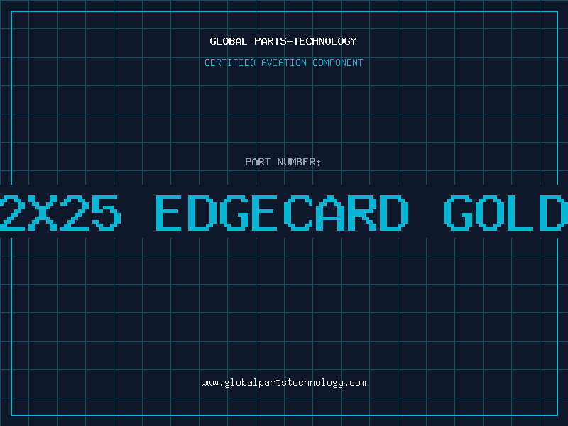 Aviation Part 2X25 EDGECARD GOLD