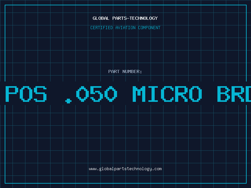 Aviation Part 2X25 POS .050 MICRO BRD SKT
