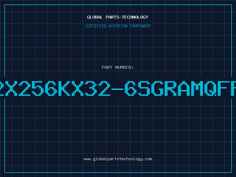 Aviation Part 2X256KX32-6SGRAMQFP