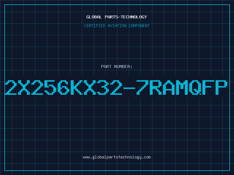 Aviation Part 2X256KX32-7RAMQFP