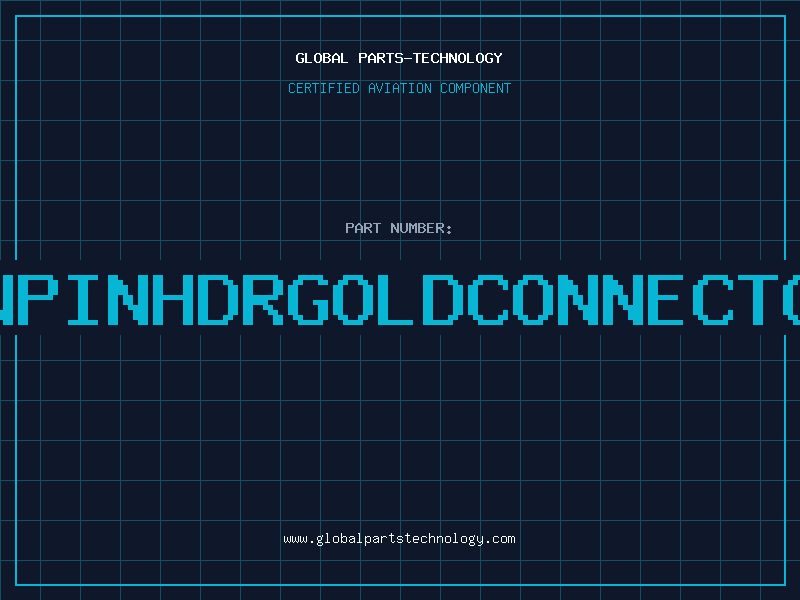 Aviation Part 2X2DUALROWPINHDRGOLDCONNECTORCD483339