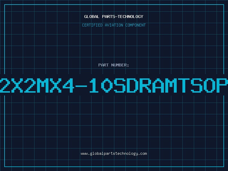 Aviation Part 2X2MX4-10SDRAMTSOP