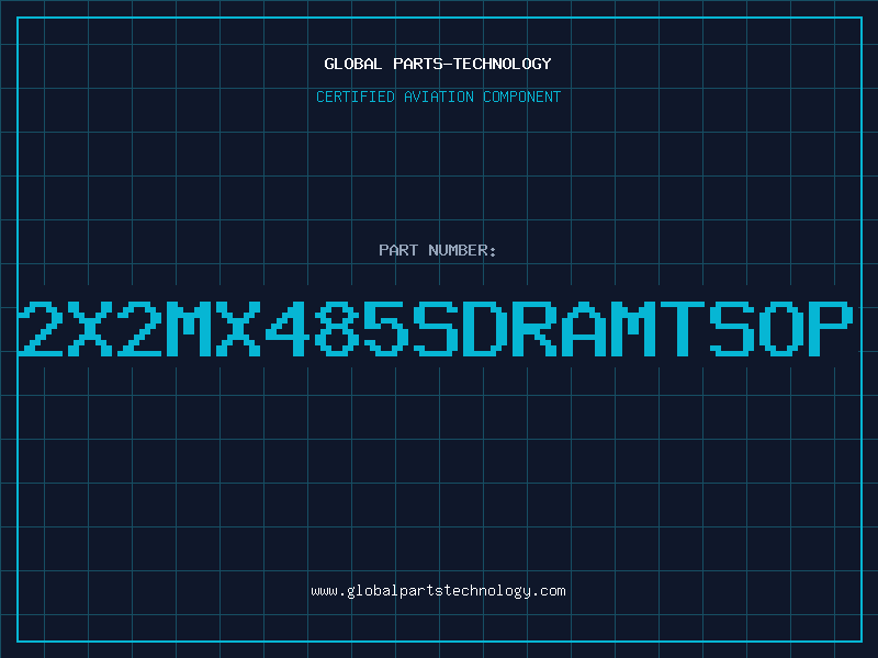 Aviation Part 2X2MX485SDRAMTSOP