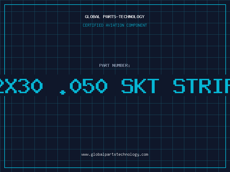 Aviation Part 2X30 .050 SKT STRIP