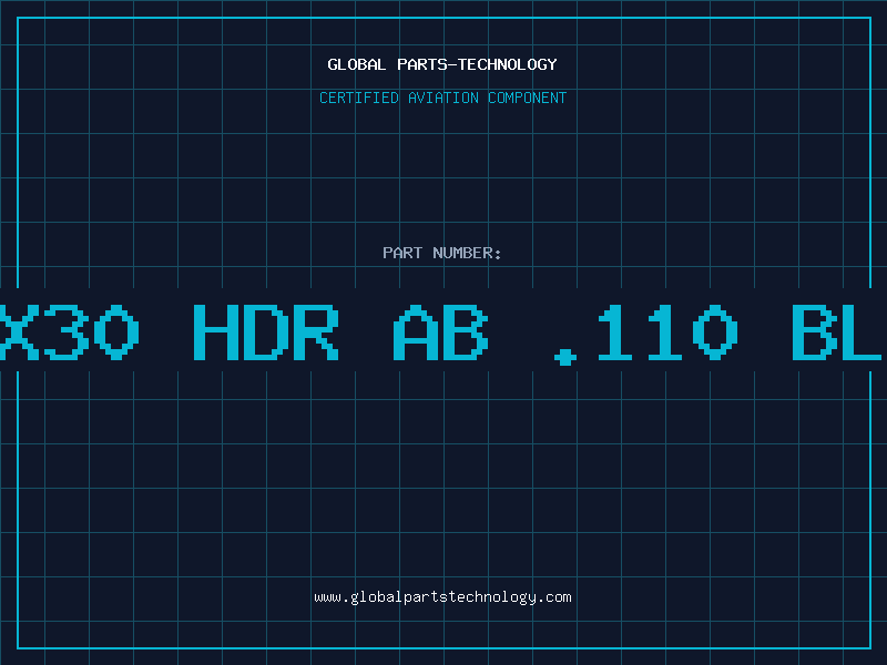 Aviation Part 2X30 HDR AB .110 BLW