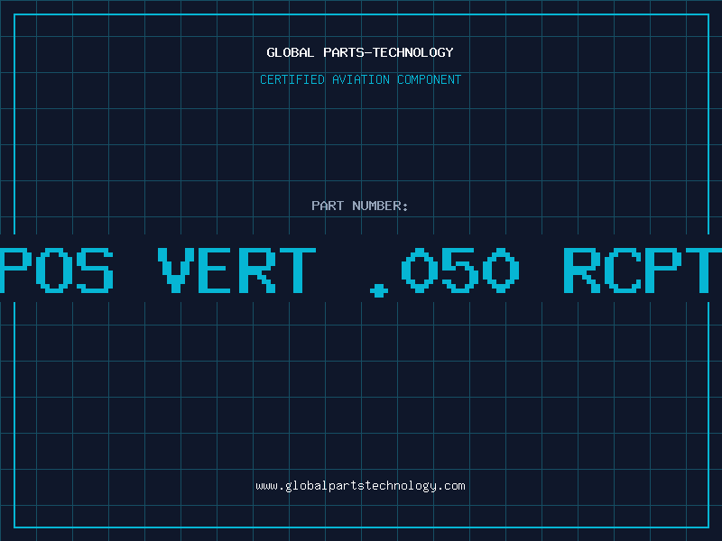 Aviation Part 2X30 POS VERT .050 RCPT ASSY