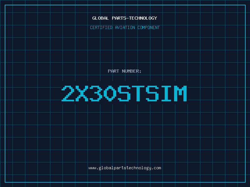 Aviation Part 2X30STSIM