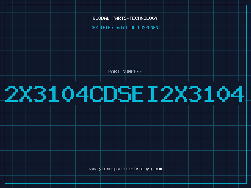 Aviation Part 2X3104CDSEI2X3104