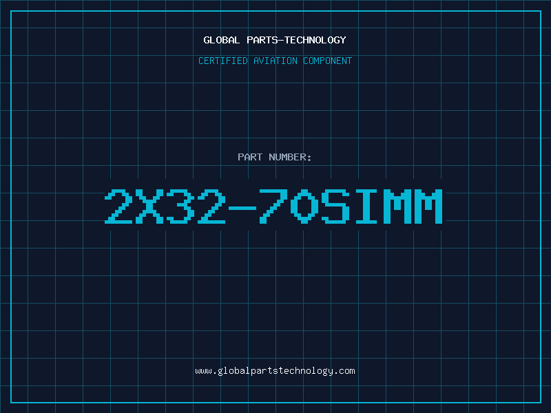 Aviation Part 2X32-70SIMM