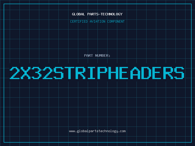 Aviation Part 2X32STRIPHEADERS