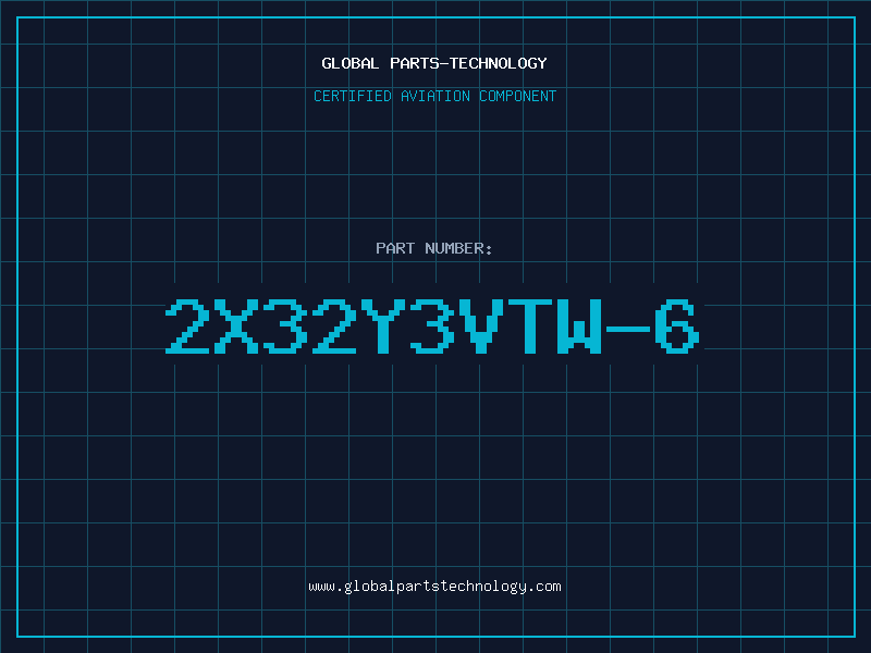 Aviation Part 2X32Y3VTW-6
