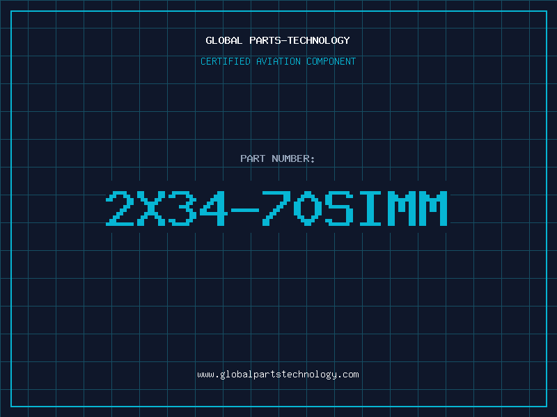 Aviation Part 2X34-70SIMM