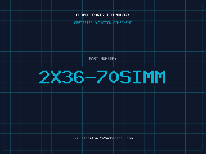 Aviation Part 2X36-70SIMM