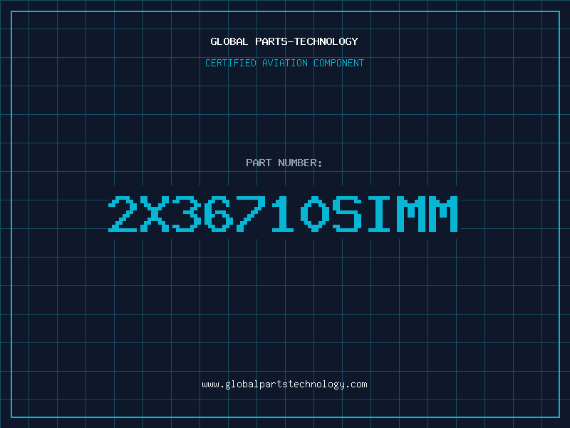 Aviation Part 2X36710SIMM