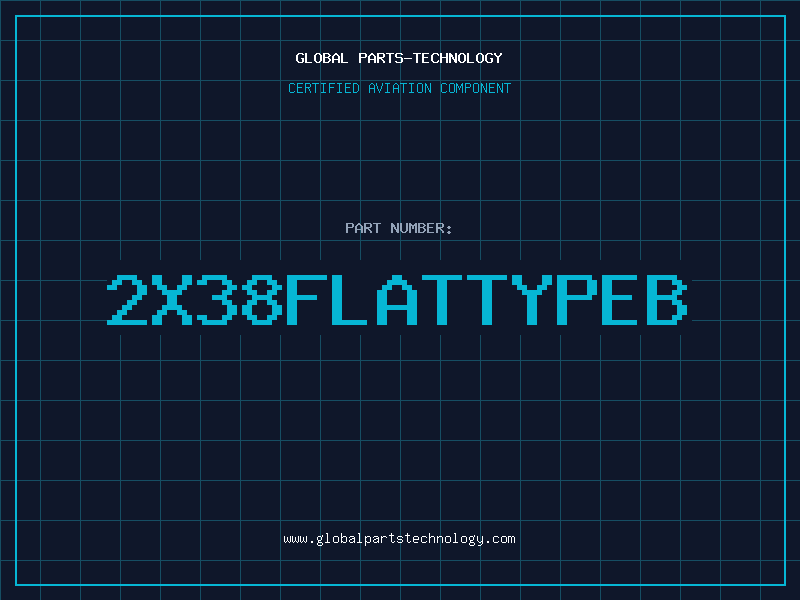 Aviation Part 2X38FLATTYPEB