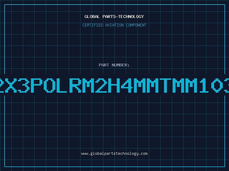 Aviation Part 2X3POLRM2H4MMTMM103